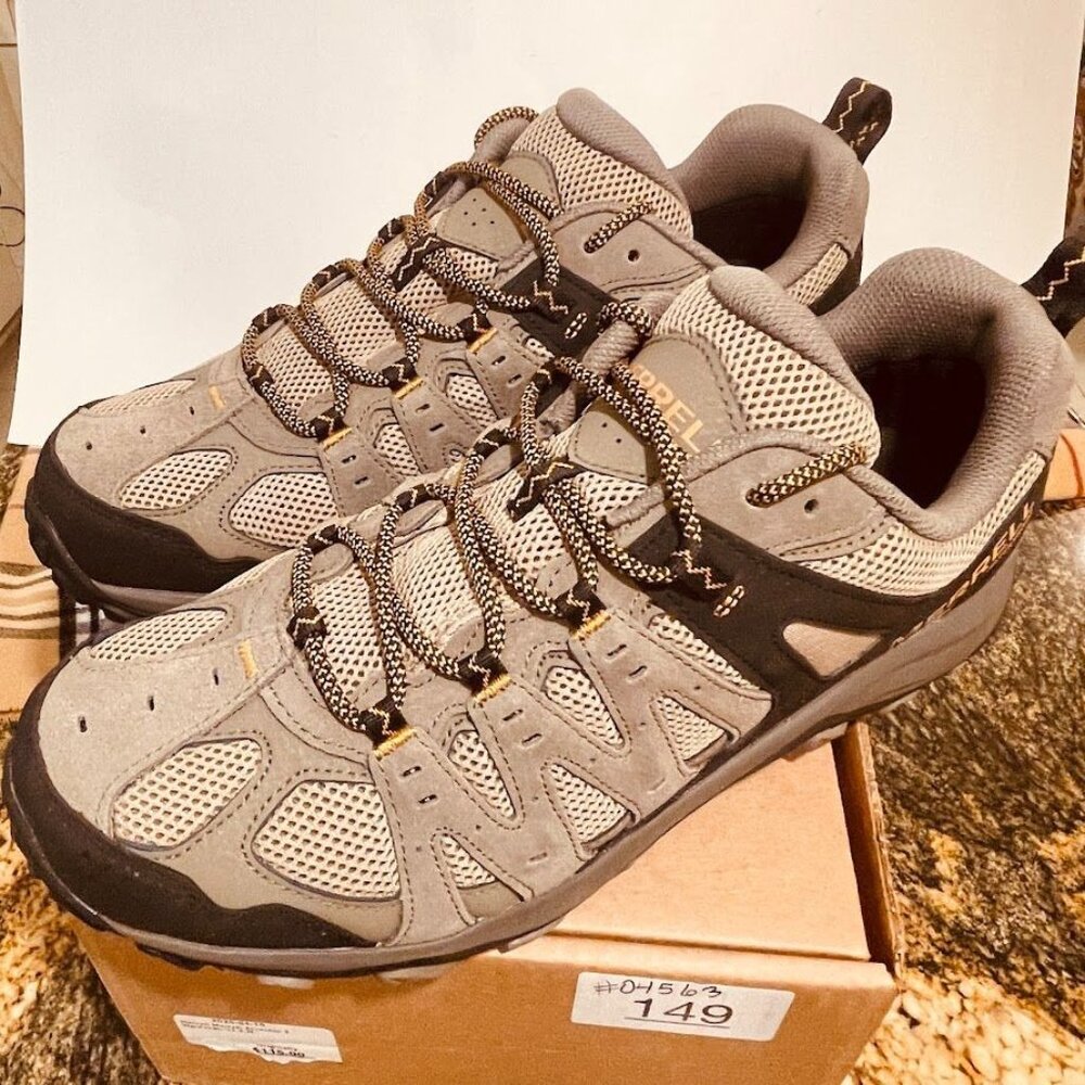 NWOB Merrell Accentor 3 Waterproof Shoes Mens SZ 11.5 Hiking Trail J037139 READ